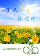 夏天阳光很耀眼